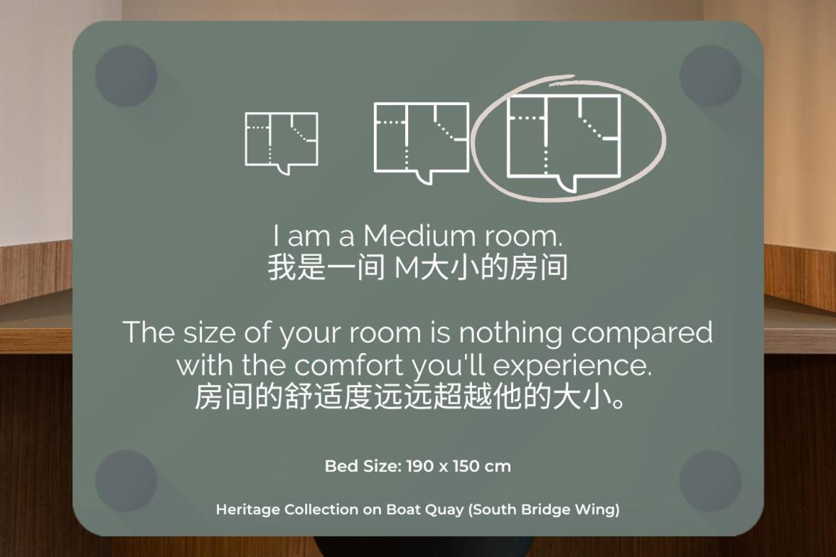 Heritage Collection On Boat Quay - South Bridge Wing - Mobile App Check-In Singapore Exterior foto